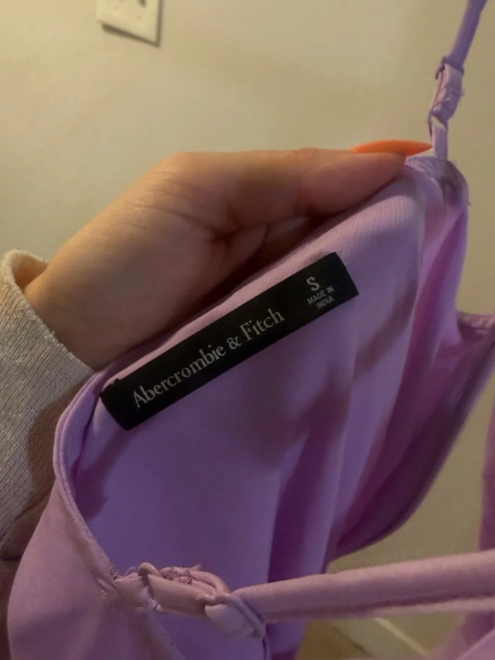 Abercrombie Lavender Ruffle Slip Maxi Dress - Women